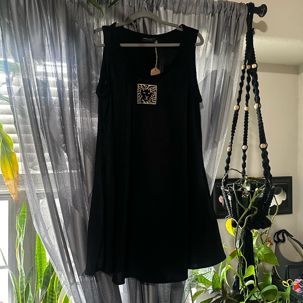 Anne Klein Black Sleeveless Dress